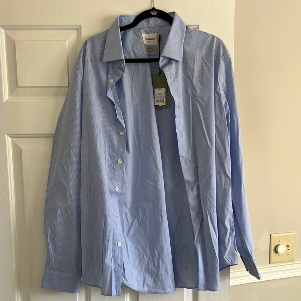 Goodfellow & Co Blue Casual Button Down Shirt